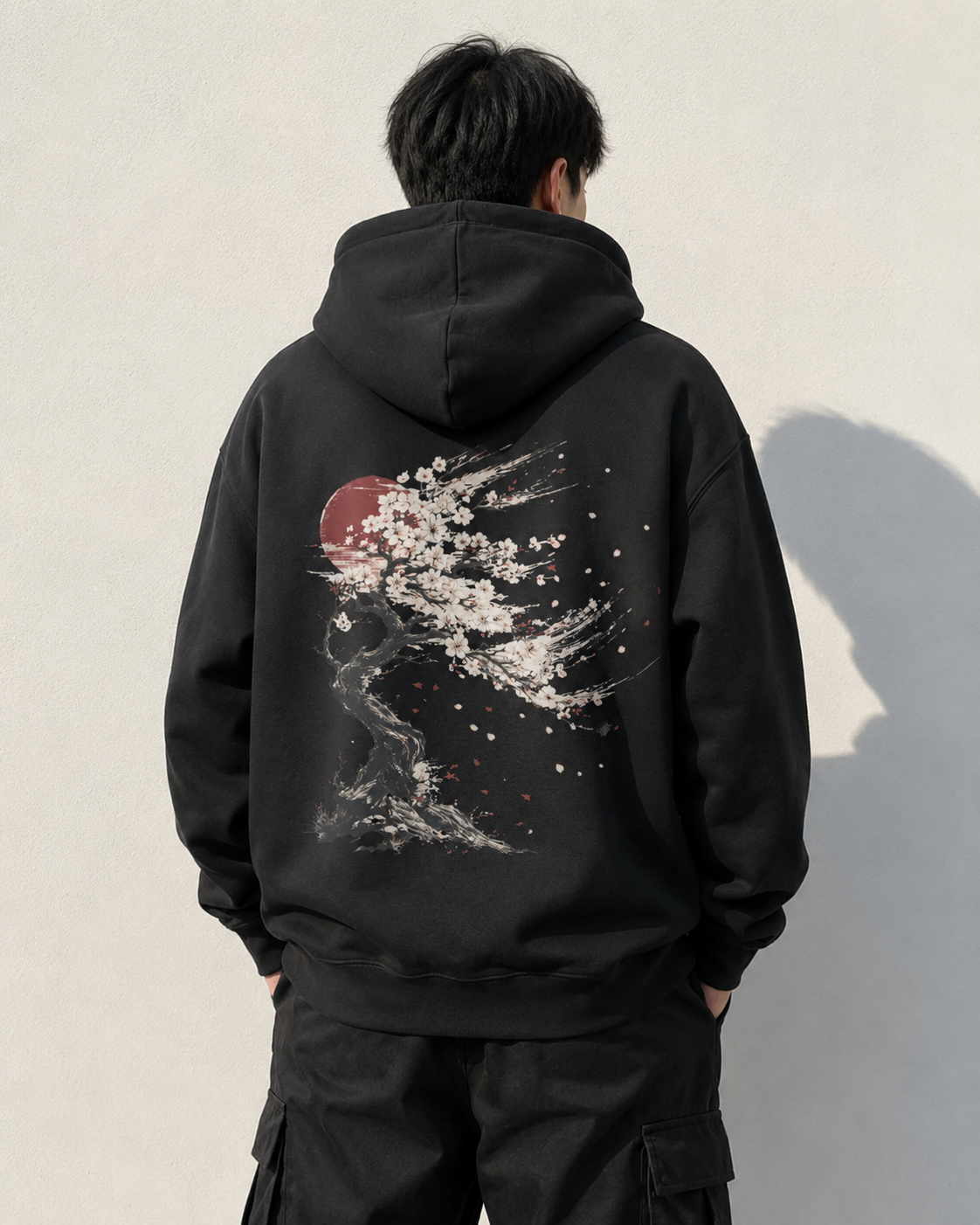 Sakura Afterstorm hoodie front view