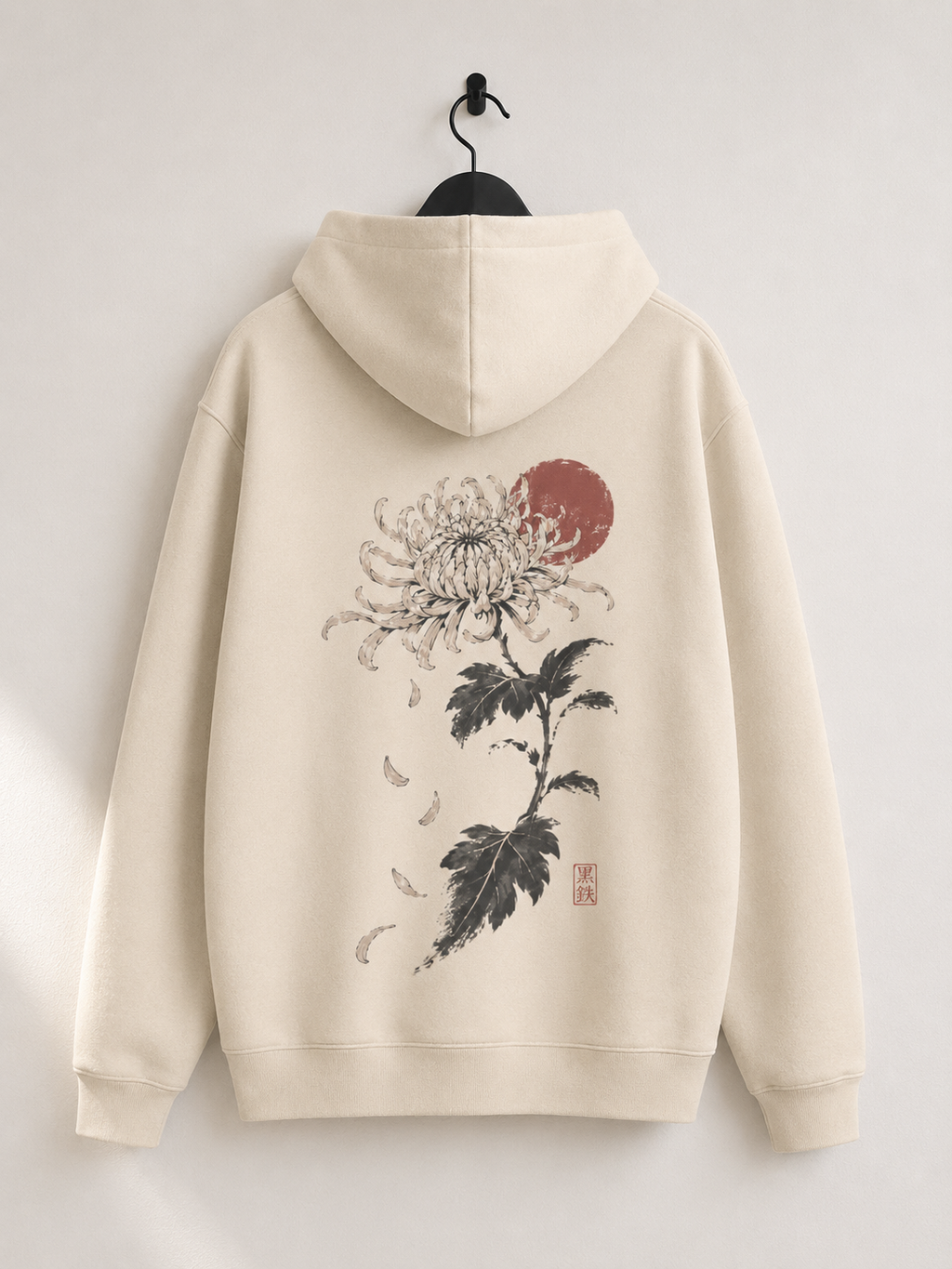 Chrysanthemum Moon Hoodie