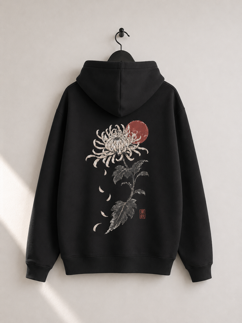 Chrysanthemum Moon Hoodie
