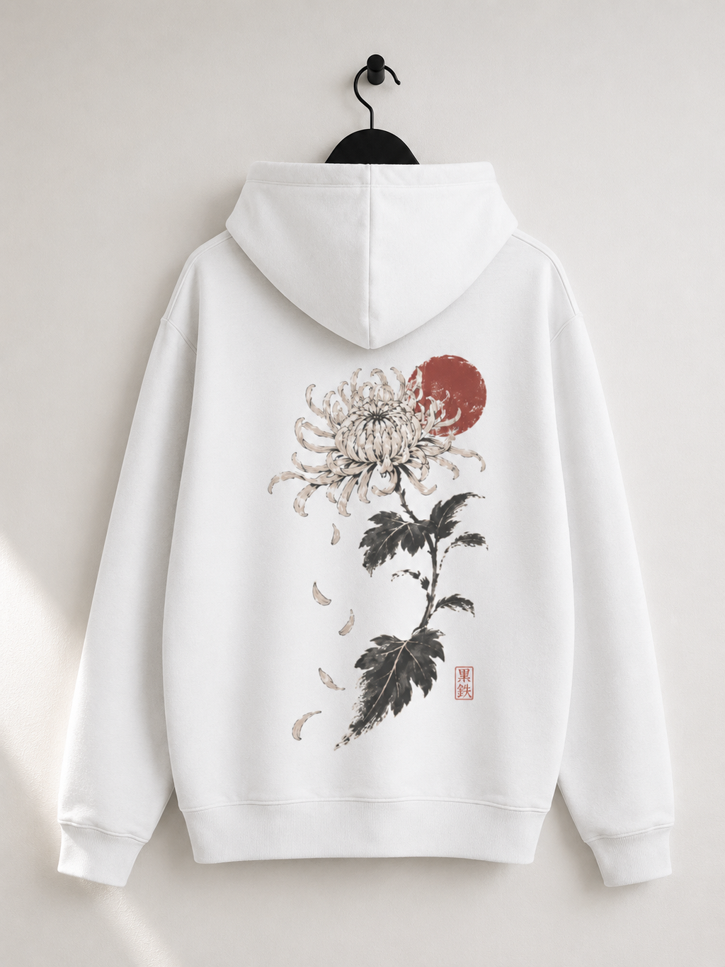 Chrysanthemum Moon Hoodie