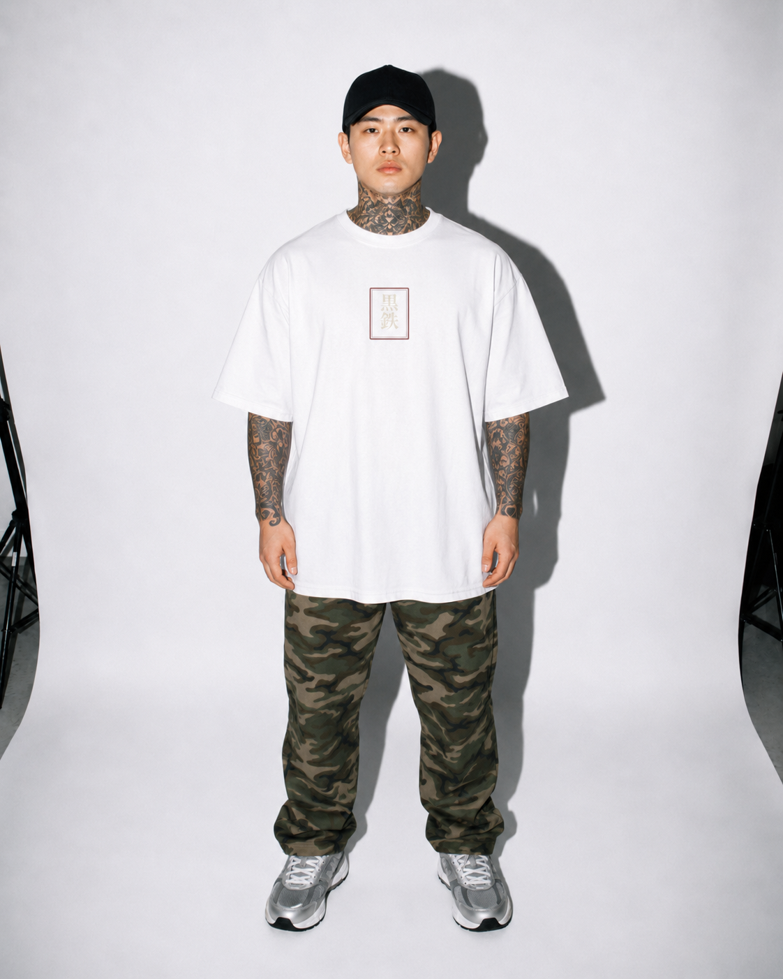 Against the Current Japanese koi oversized T-shirt by KUROGANE