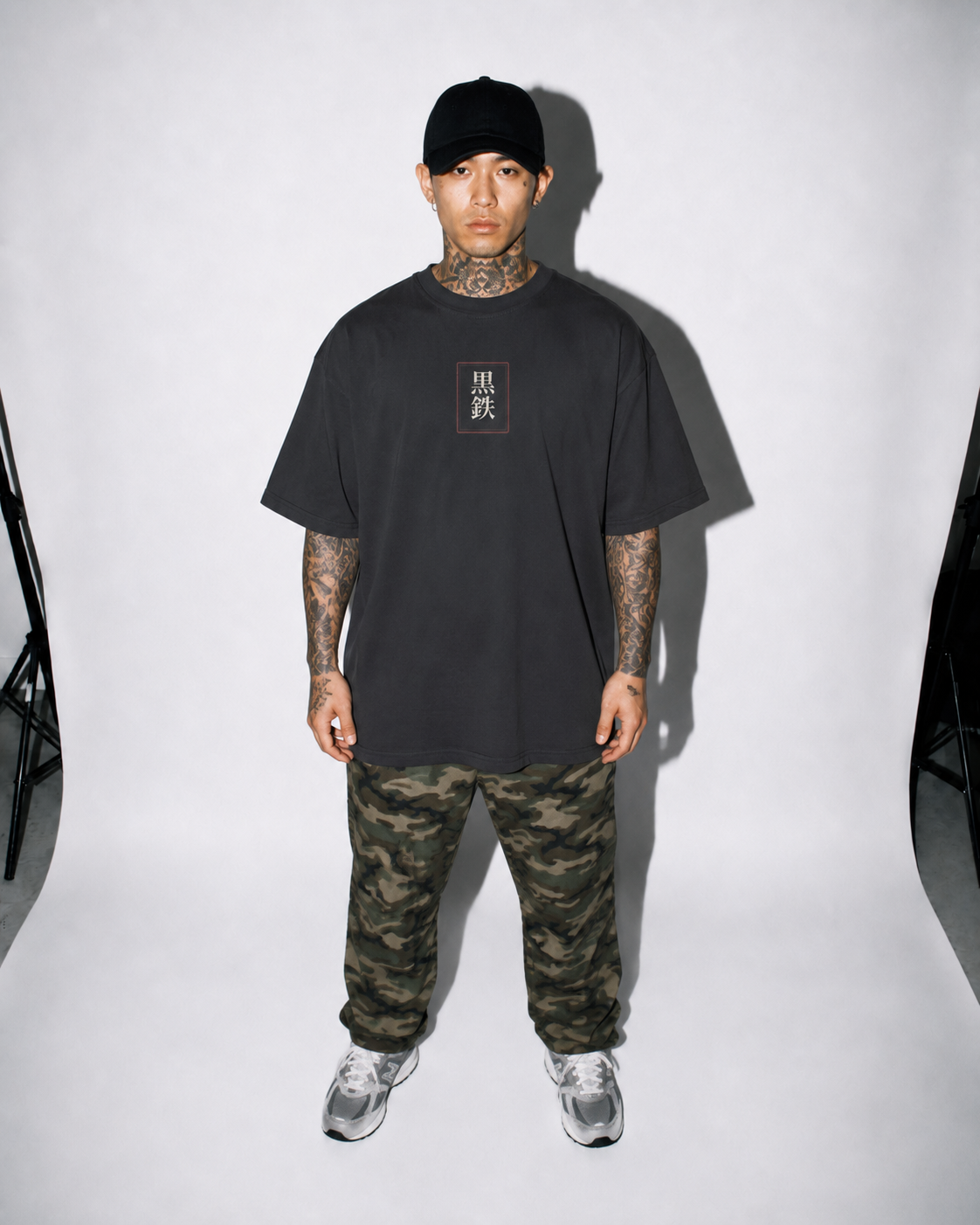 Against the Current Japanese koi oversized T-shirt by KUROGANE