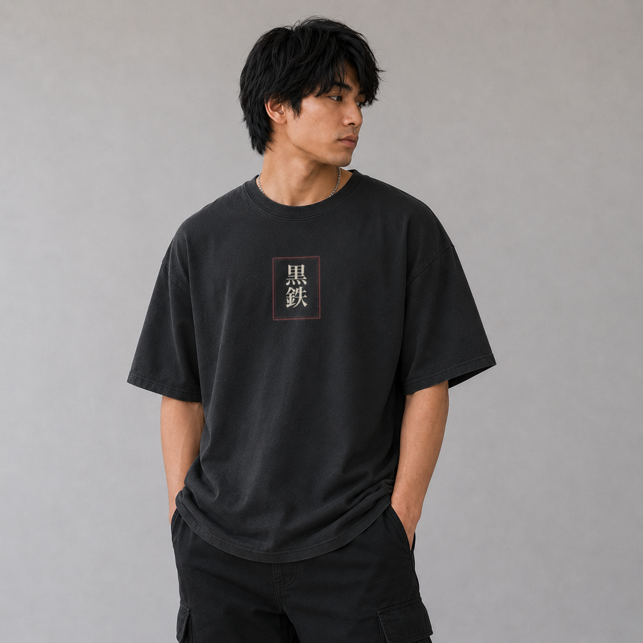 Blood Moon Sakura — Japanese Blossom Graphic T-Shirt