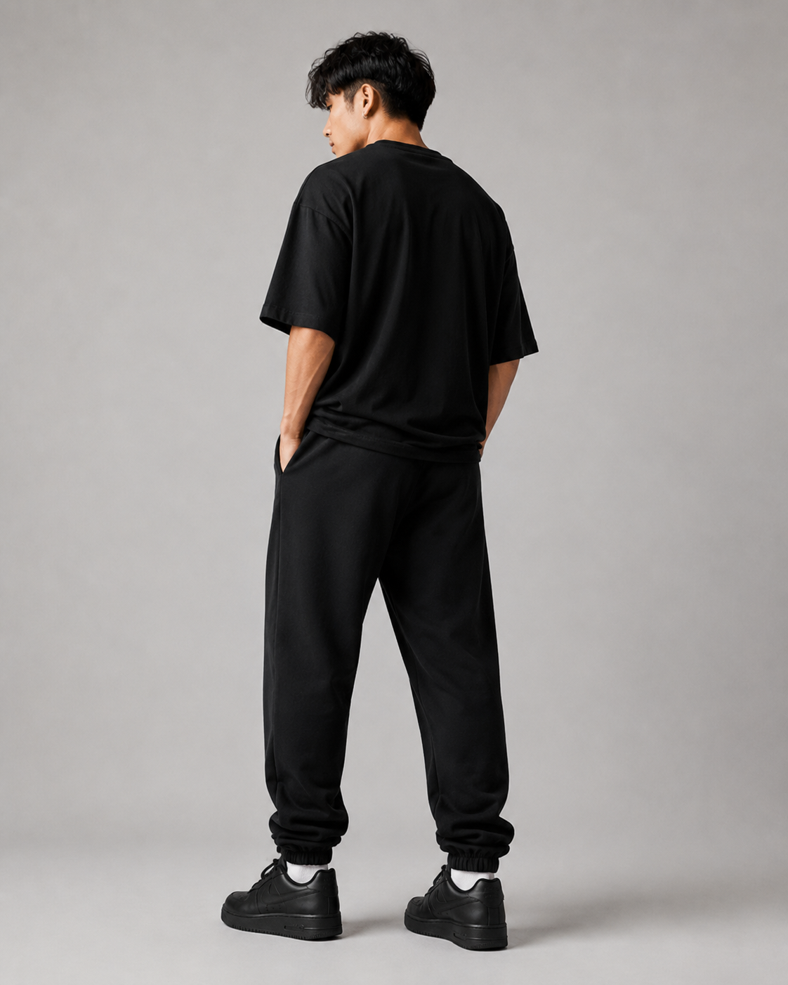 Kitsune Shadow Japanese graphic joggers product image