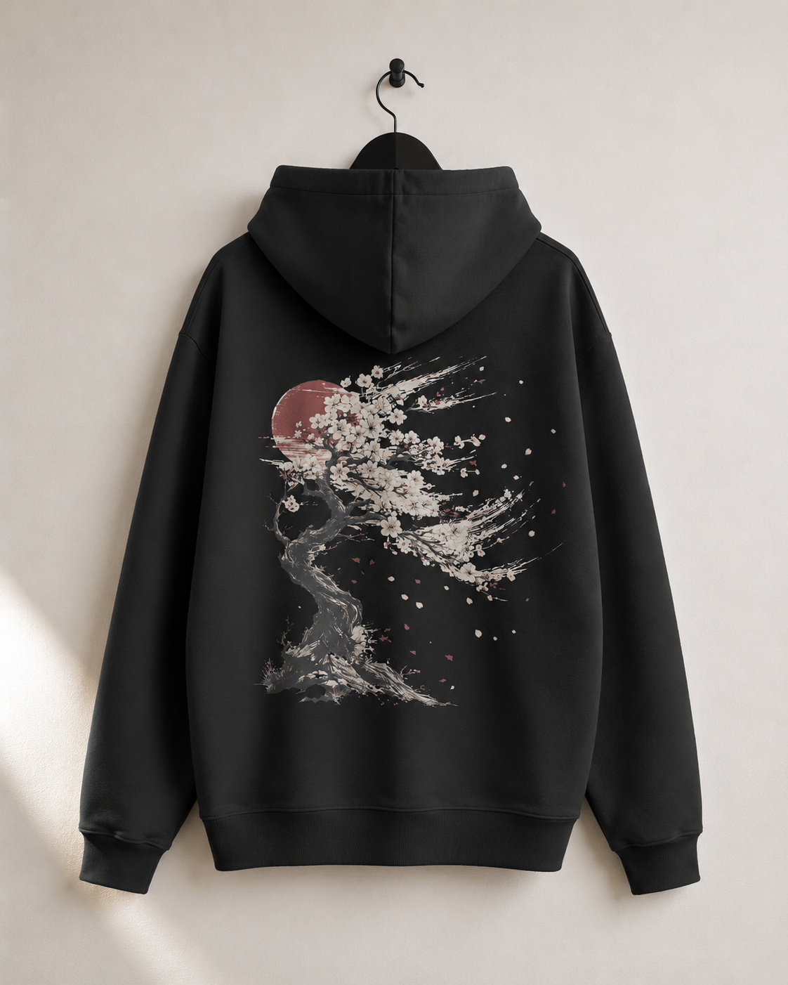 Sakura Afterstorm Japanese blossom hoodie product view