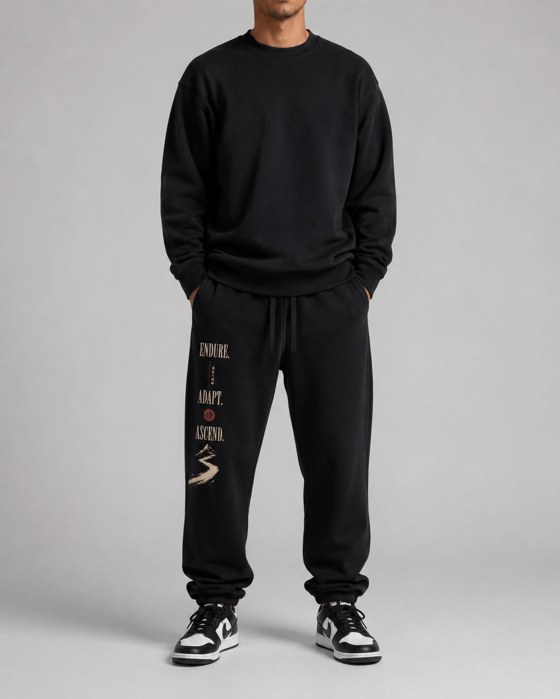Endure Adapt Ascend — Japanese Graphic Sweatpants