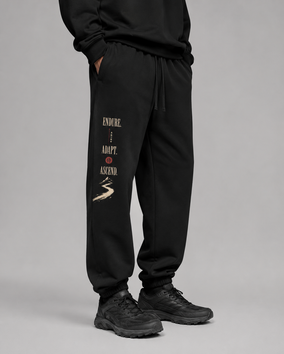 Endure Adapt Ascend — Japanese Graphic Sweatpants