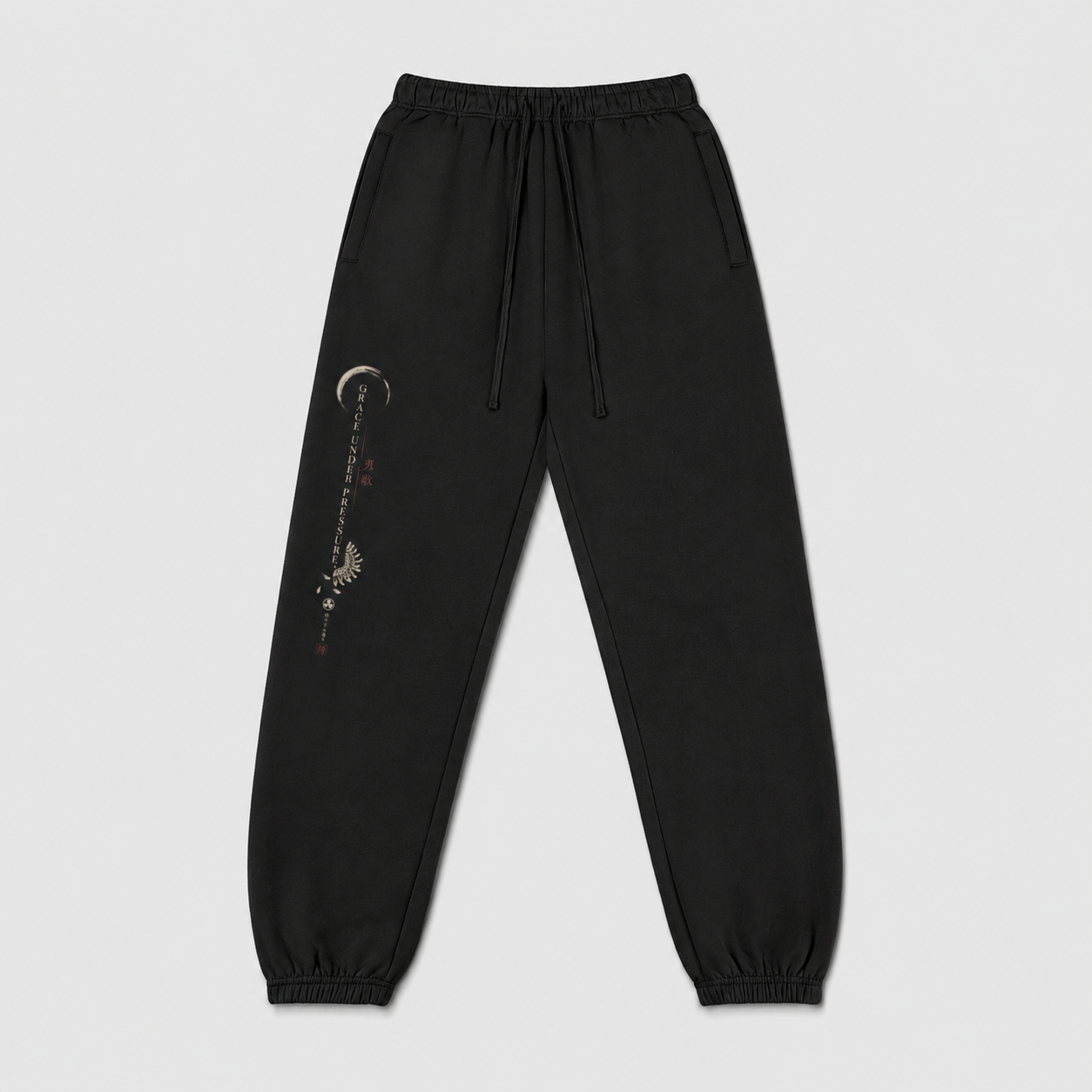 Grace Under Pressure — Japanese Graphic Sweatpants