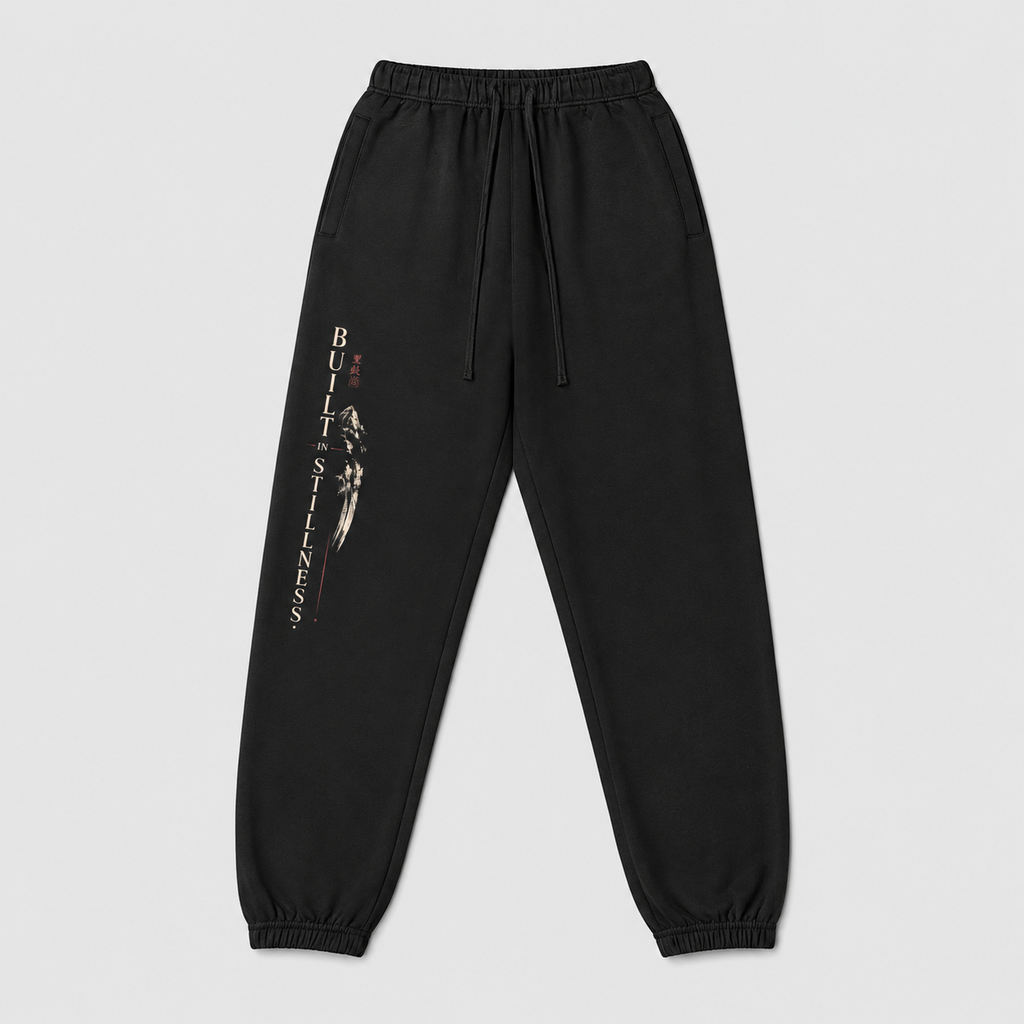 Built In Silence — Japanese Graphic Sweatpants