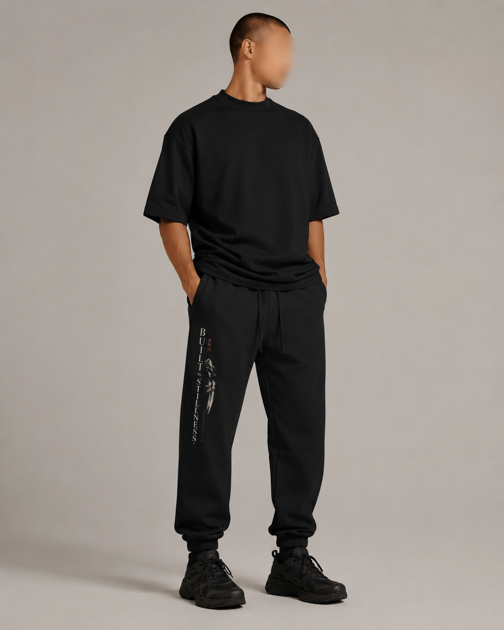 Built In Silence — Japanese Graphic Sweatpants