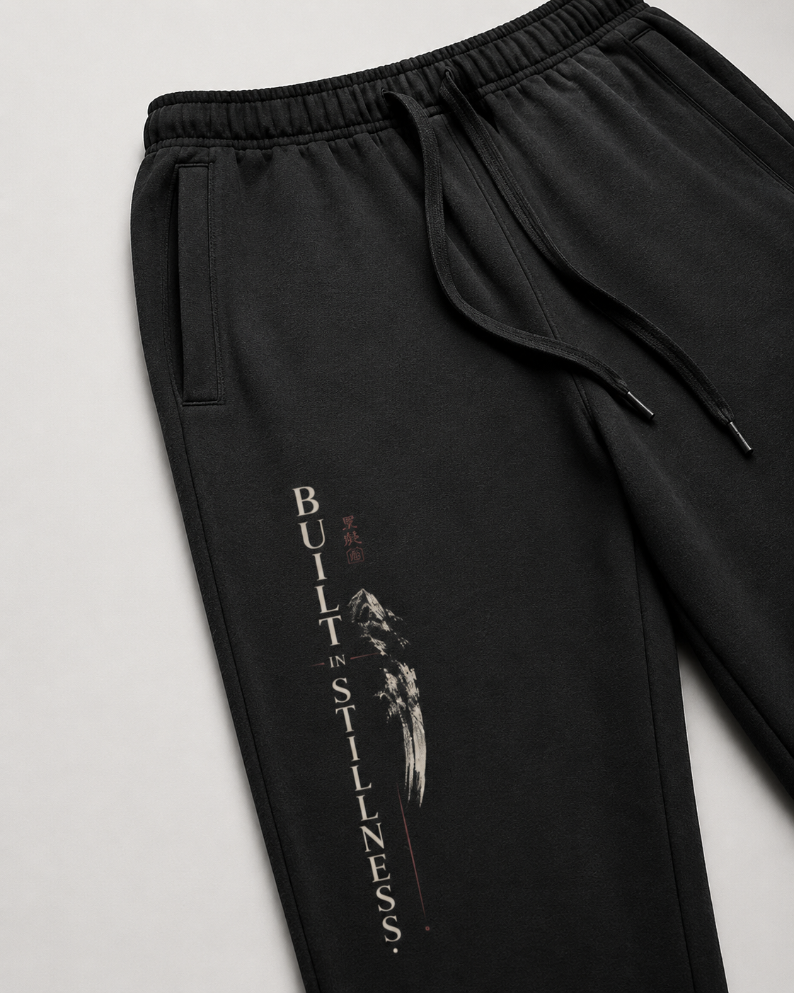 Built In Silence — Japanese Graphic Sweatpants