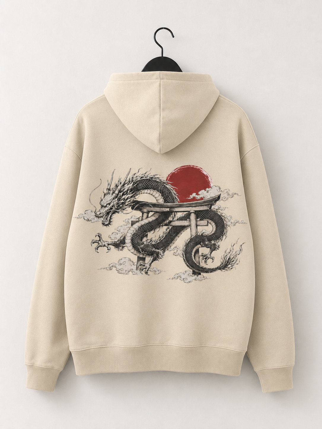 Blood Moon Ryu hoodie front view