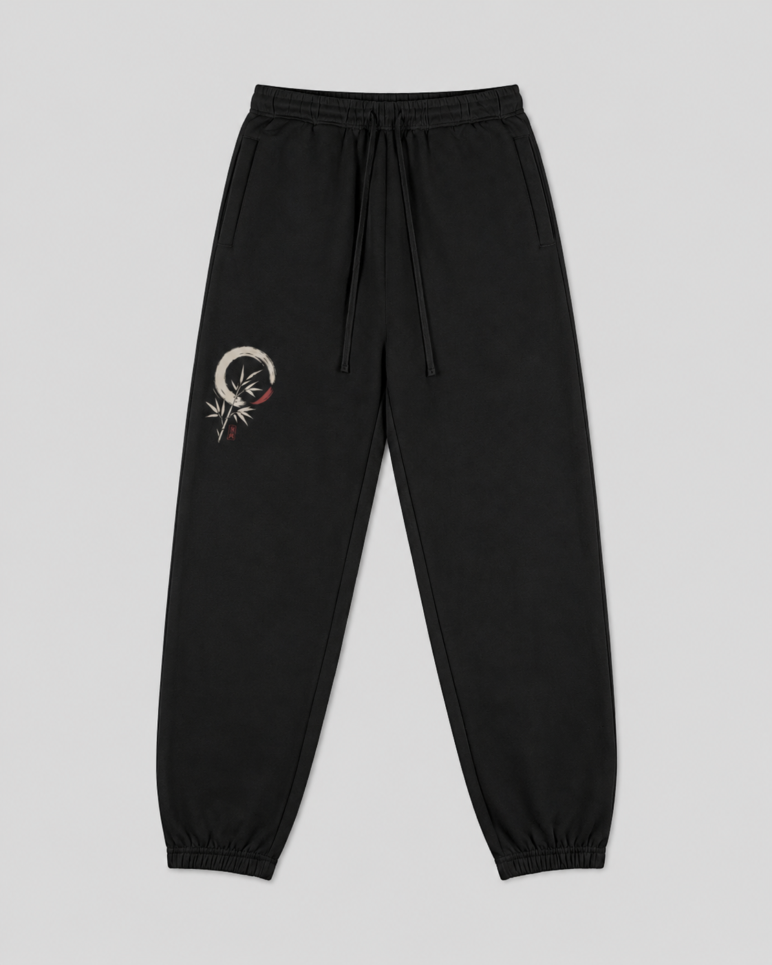 Moon Bloom Japanese floral sweatpants product view