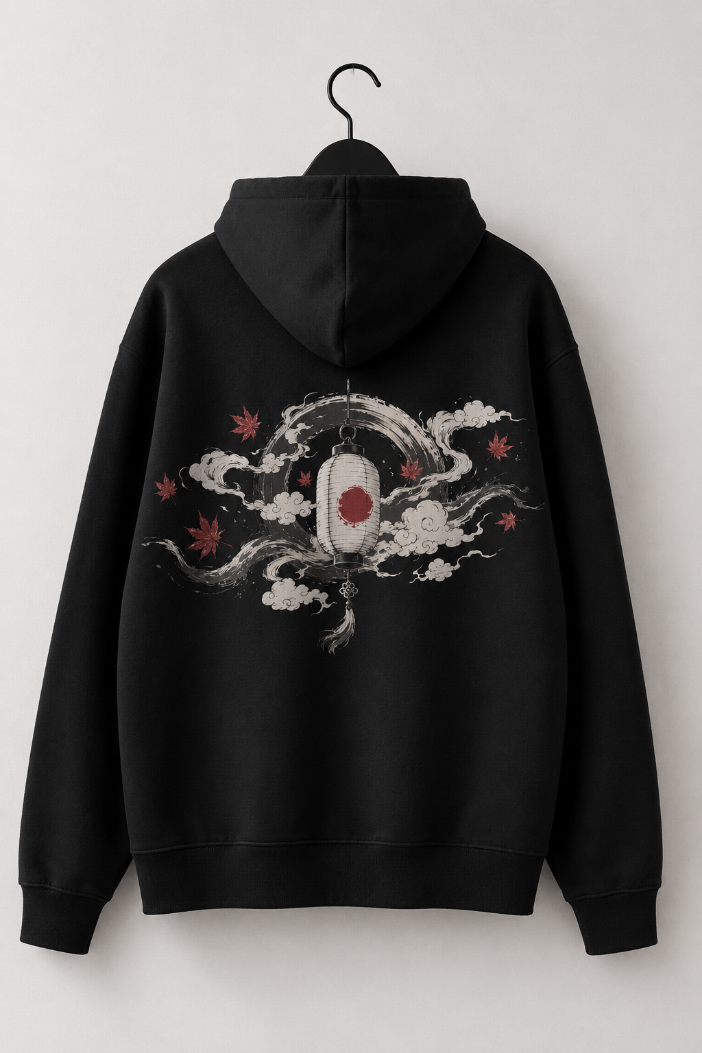 VICTORIOUS Hoodie Black | Samurai Streetwear – Kurogane Collection