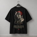 KUROGANE size guide for CHAOS Strength t-shirt