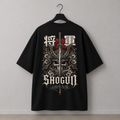 SHOGUN Blade black Japanese streetwear t-shirt by KUROGANE